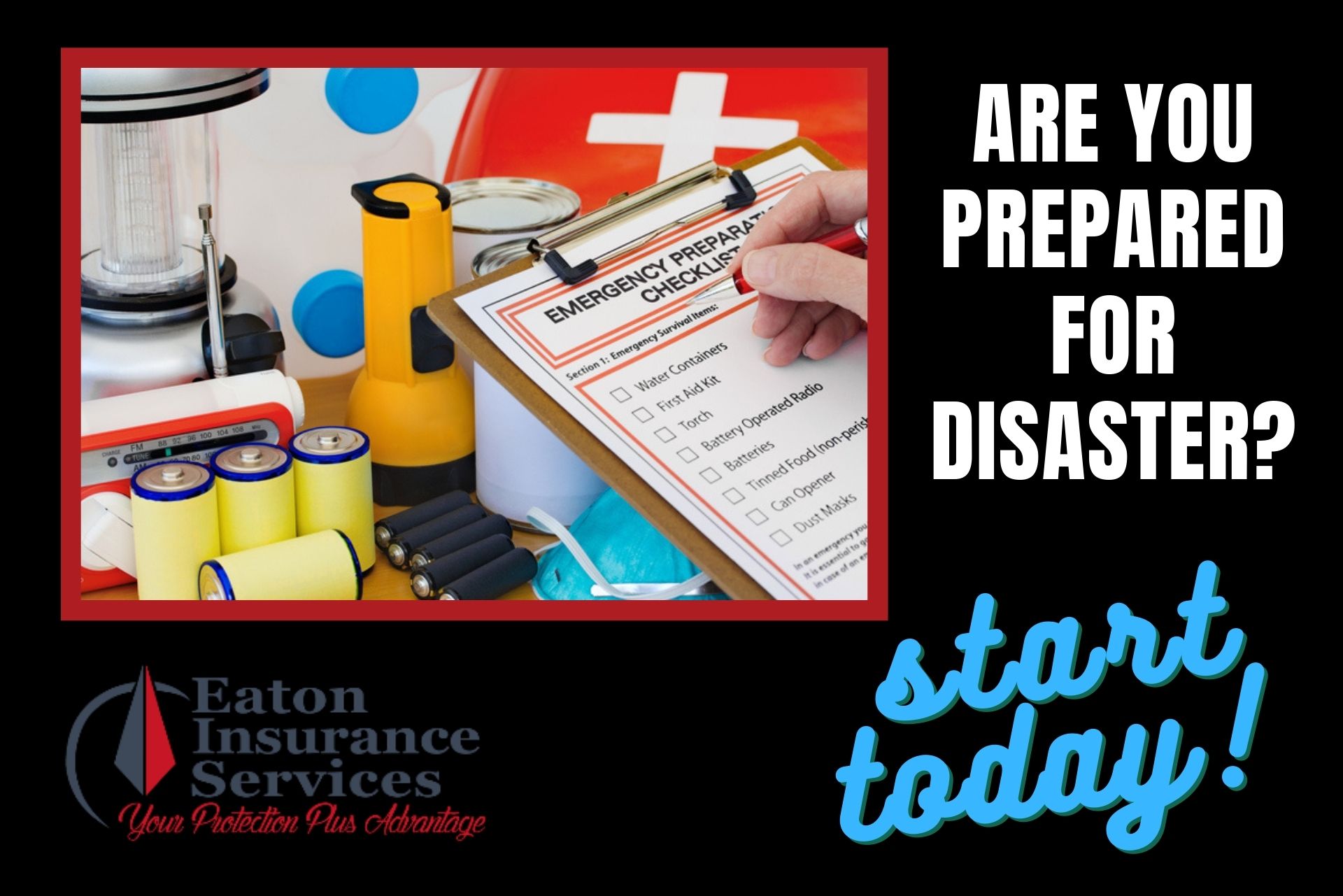 September National Preparedness Month, home insurance, Clio Michigan, Eaton Insurance